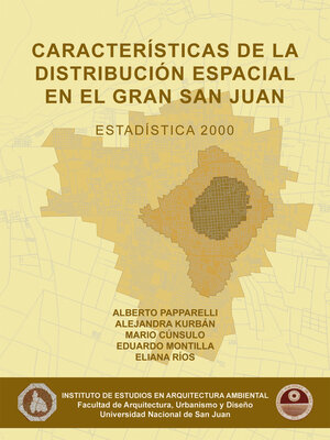 cover image of CARACTERÍSTICAS DE LA DISTRIBUCIÓN ESPACIAL EN SAN JUAN  2000